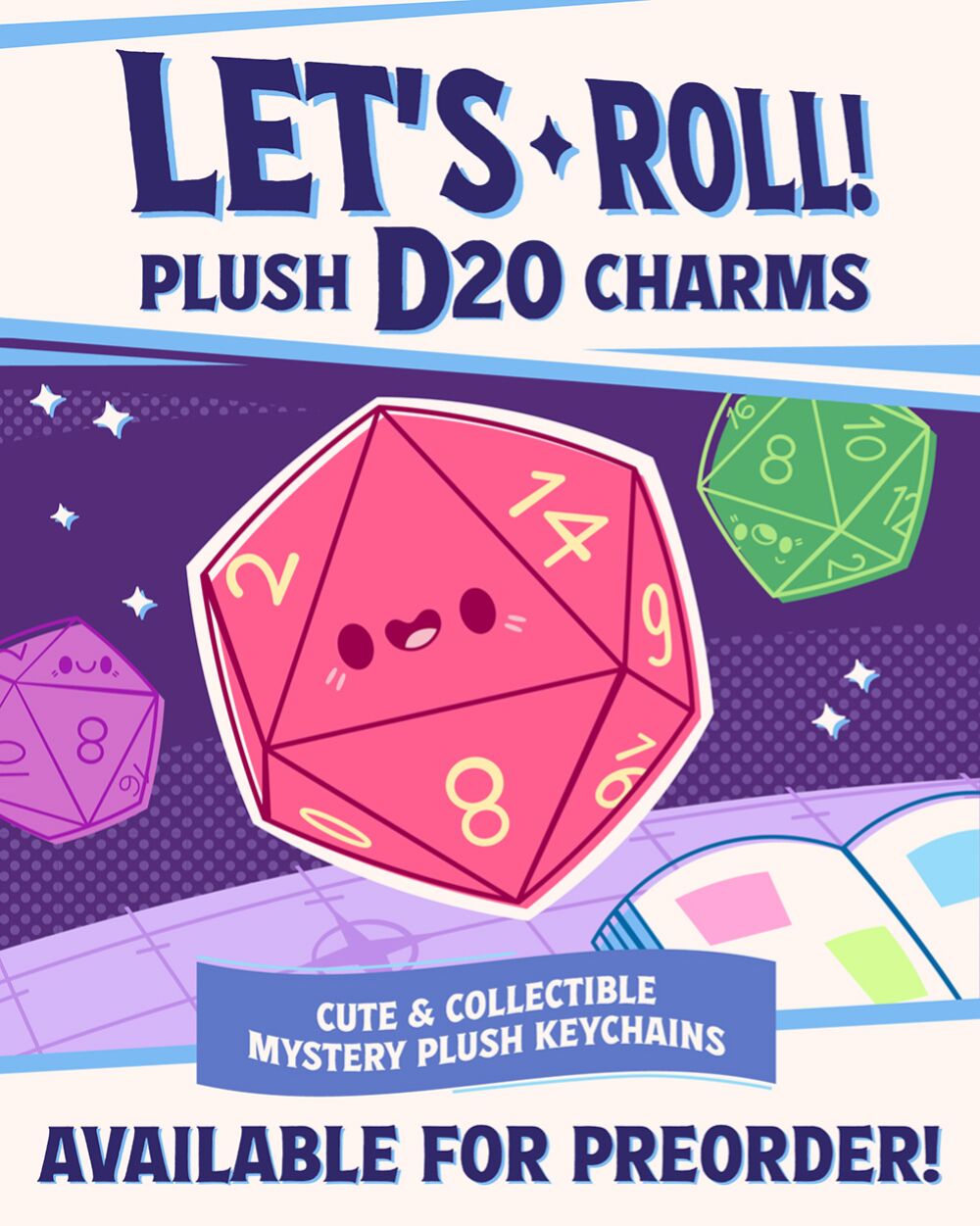 Preorder - D20 Blind Box, Series 1: Let's Roll