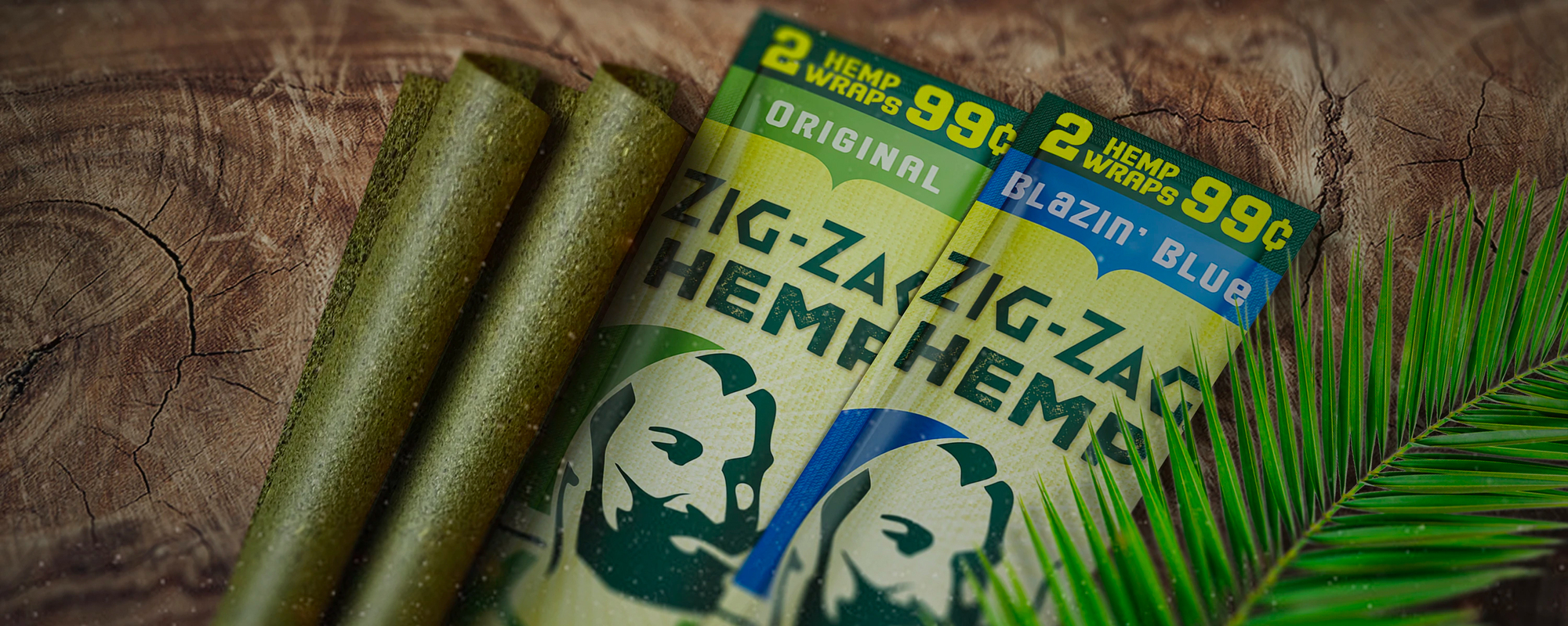 New Zig Zag Hemp Wraps Now Available