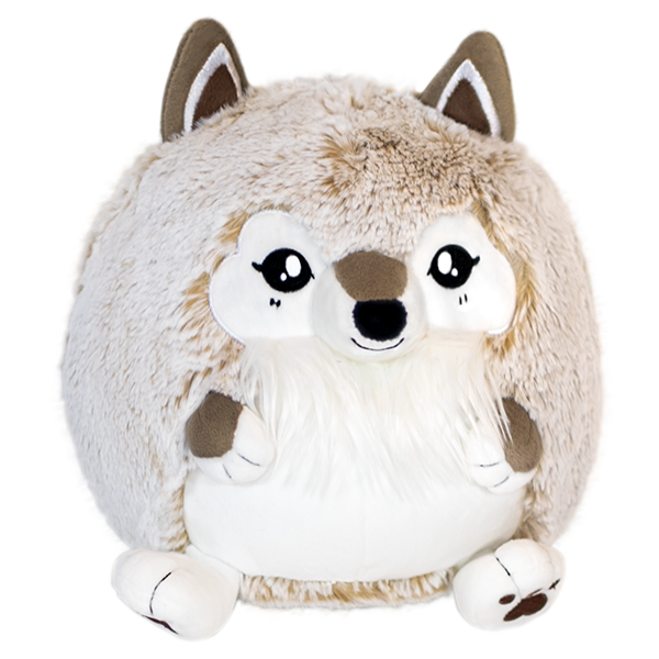 Mini Squishable Wolf