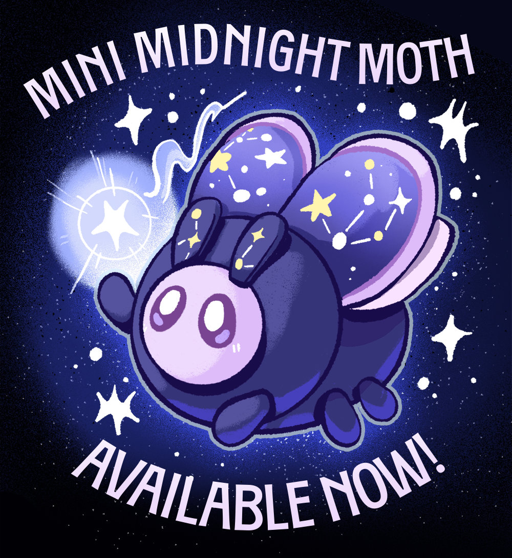 Mini Midnight Moth